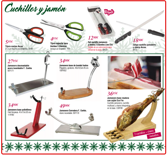 P&aacute;gina 18 Cat&aacute;logo Cadena 88 Navidad 2016