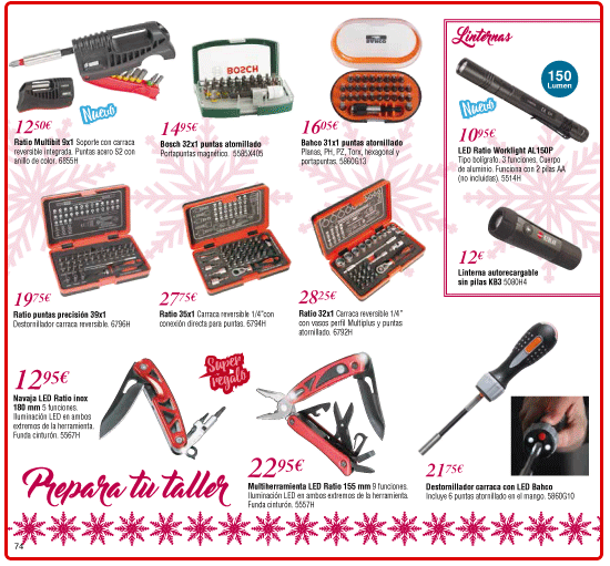 P&aacute;gina 74 Cat&aacute;logo Cadena 88 Navidad 2016