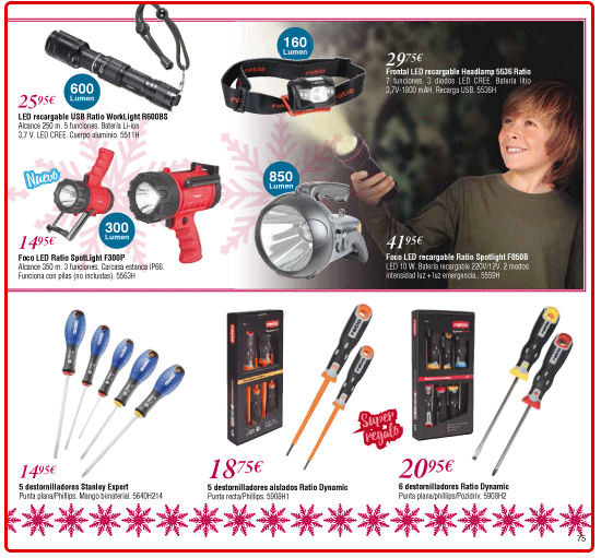P&aacute;gina 75 Cat&aacute;logo Cadena 88 Navidad 2016