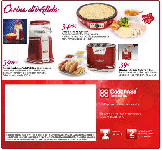 P&aacute;gina 88 Cat&aacute;logo Cadena 88 Navidad 2016